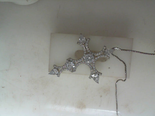 Silver Necklaces With Colored Stone