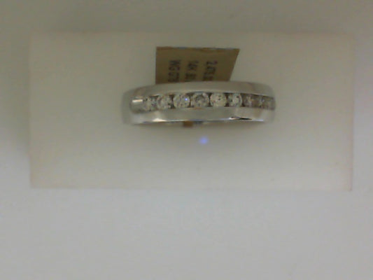 Diamond Wedding Bands  -  Men'