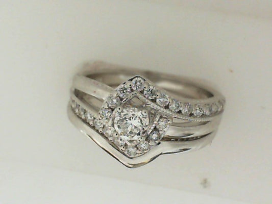 Diamond Wedding Set Complete