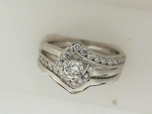Diamond Wedding Set Complete
