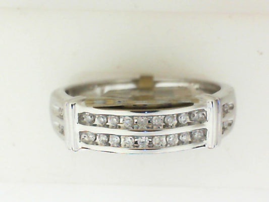 Diamond Wedding Bands  -  Men'
