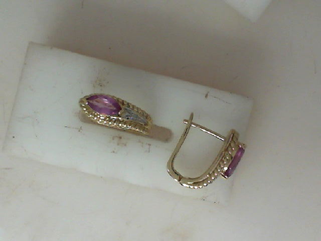 Colored Stone Earring
