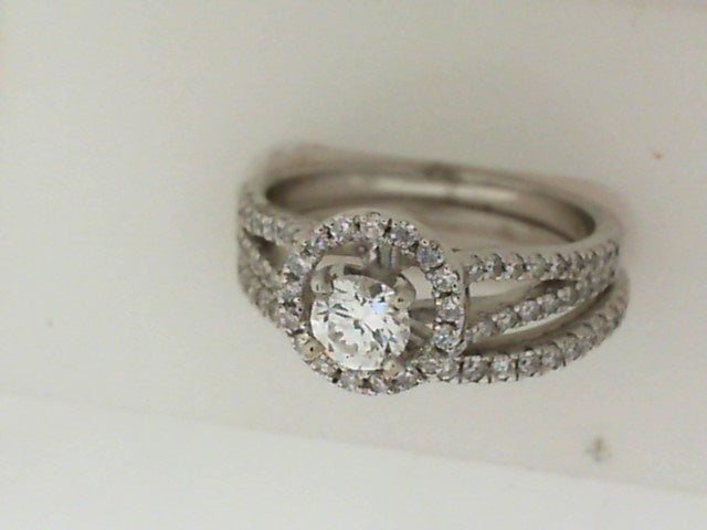 Diamond Wedding Set Complete