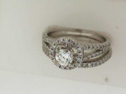 Diamond Wedding Set Complete