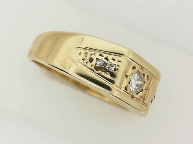 Diamond Fashion Rings  -  Men'