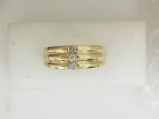 Diamond Wedding Bands  -  Men'