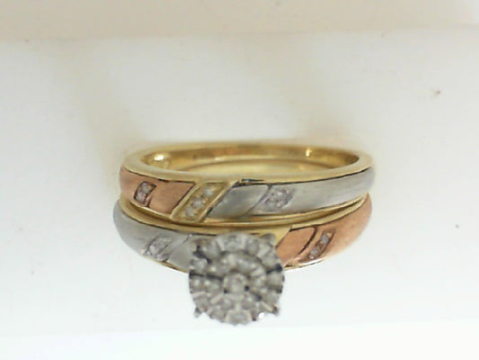 Diamond Wedding Set Complete