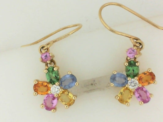 Colored Stone Earring