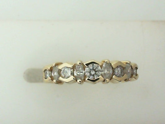 Diamond Wedding Bands  -  Women'