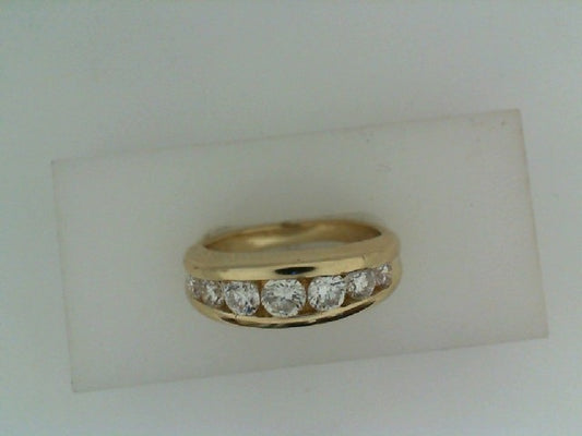 Diamond Wedding Bands  -  Men'