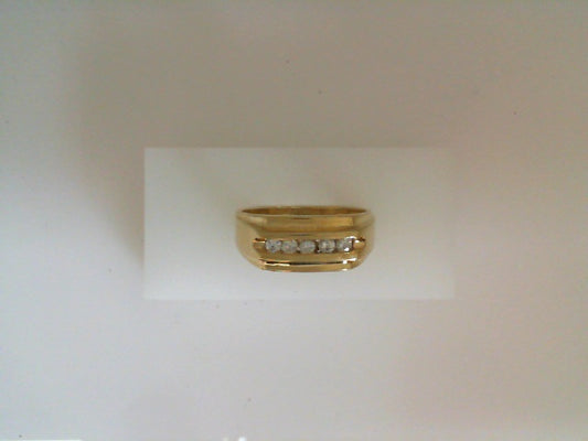 Diamond Wedding Bands  -  Men'