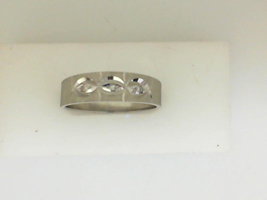 Diamond Wedding Bands  -  Men'