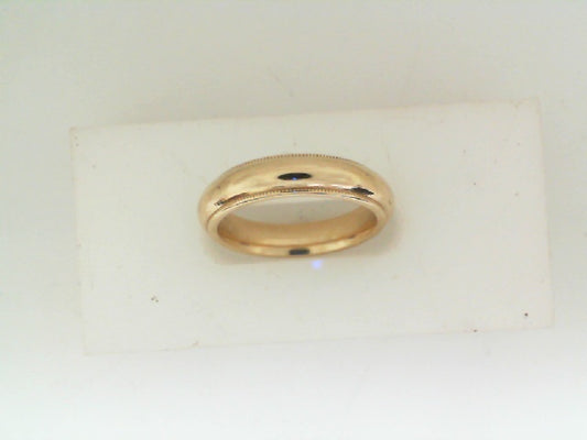 Gold Wedding Bands  -  Women'