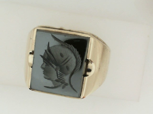 Colored Stone Rings  -  Men'