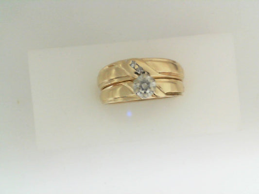 Diamond Wedding Set Complete