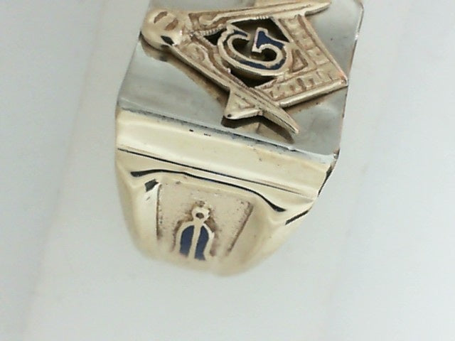 Gold Fashion Ring  -  Men'