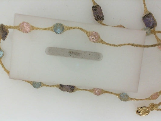 Colored Stone Necklace