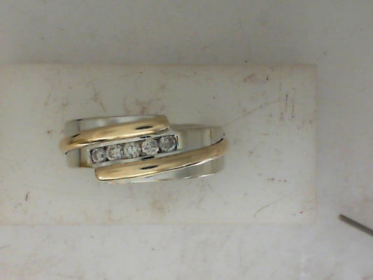 Diamond Wedding Bands  -  Men'