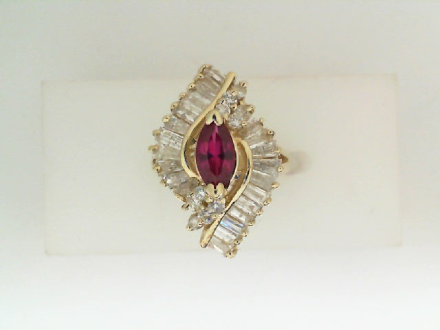 Colored Stone Rings  -  Women'