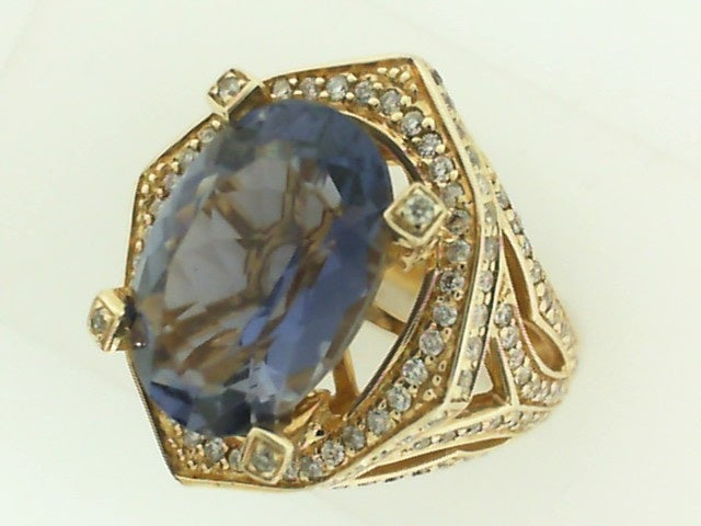 Colored Stone Rings  -  Women'