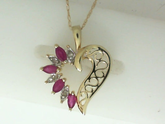 Colored Stone Pendant