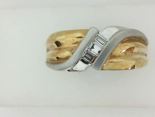 Diamond Wedding Bands  -  Men'