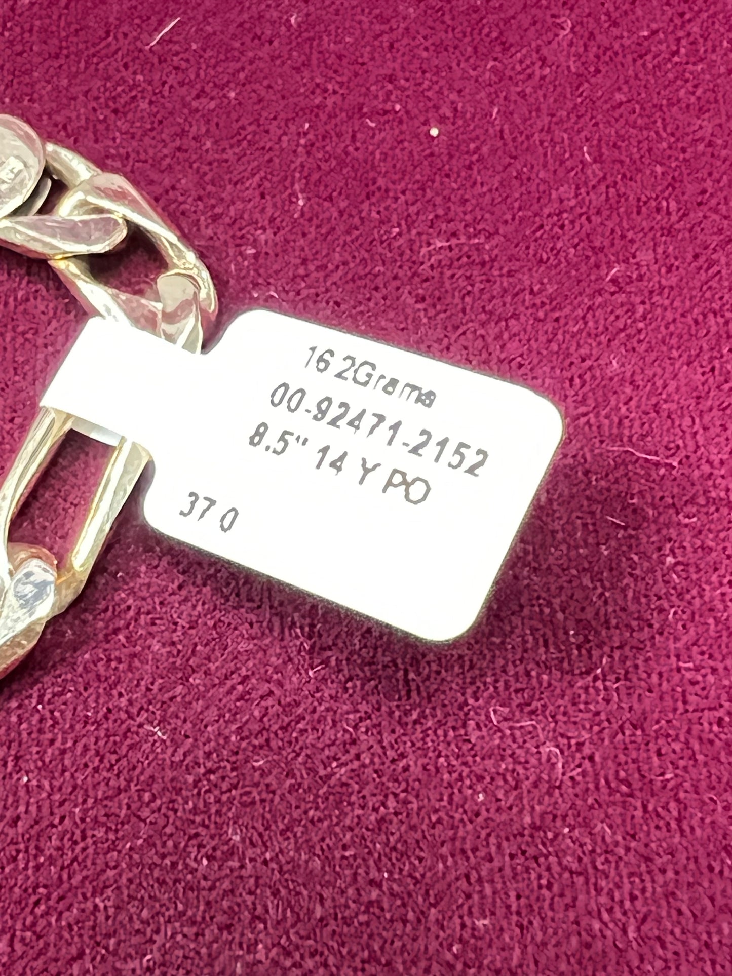 Men’s Figaro Style 14kt Yellow Gold Bracelet