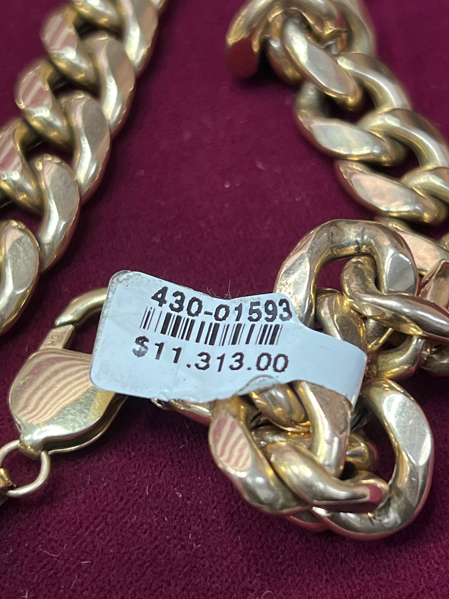 Semi Solid Cuban Link Chain