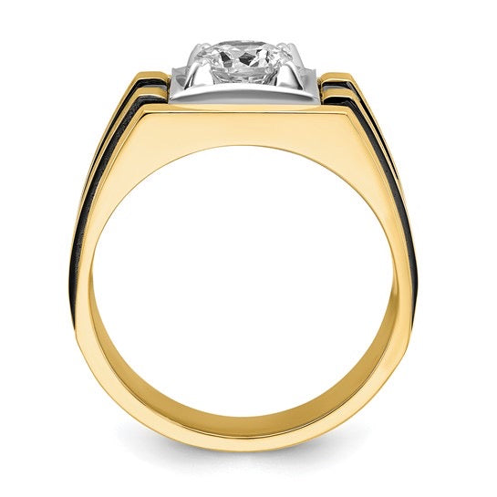 Men’s 14k Lab Grown Diamond Ring