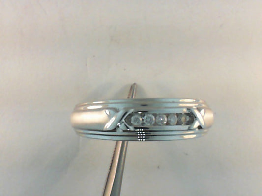 Diamond Wedding Bands  -  Men'