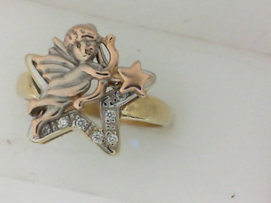 Gold Fashion Rings  -  Women'