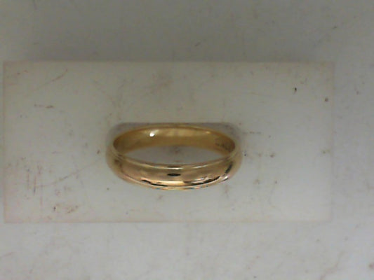 Gold Wedding Bands  -  Women'