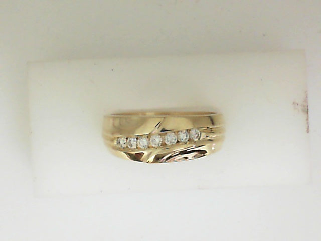 Diamond Wedding Bands  -  Men'