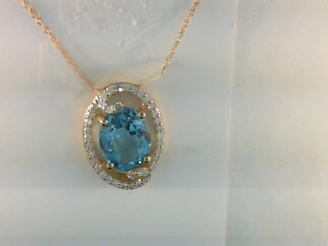 Colored Stone Pendant