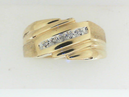 Diamond Wedding Bands  -  Men'