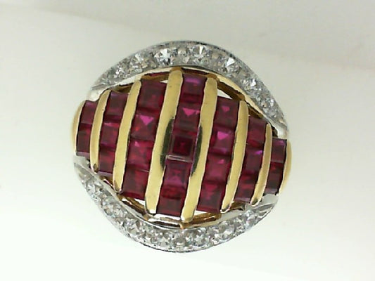 Colored Stone Rings  -  Women'