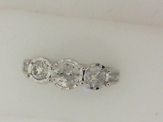 Diamond Wedding Bands  -  Women'