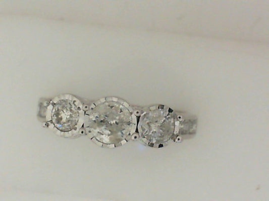 Diamond Wedding Bands  -  Women'