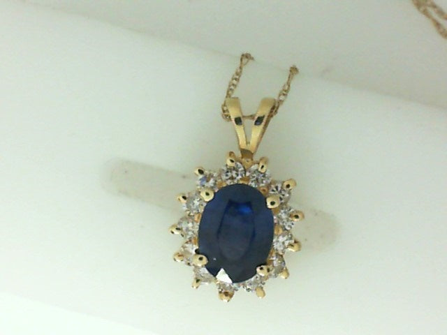 Colored Stone Pendant