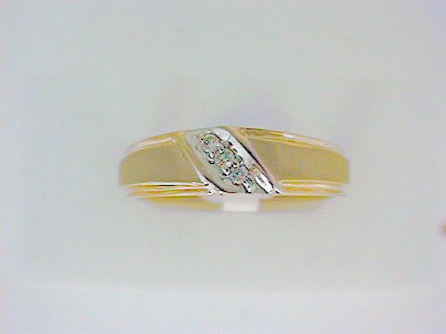 Diamond Wedding Bands  -  Men'