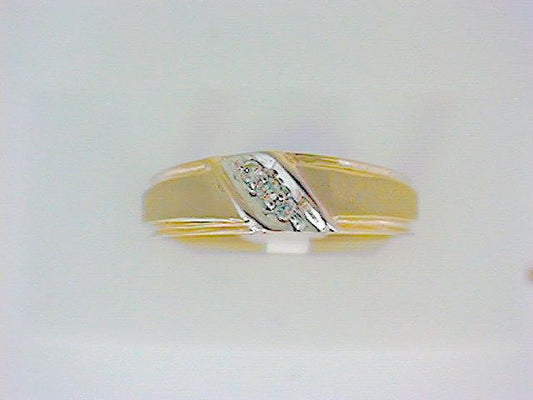 Diamond Wedding Bands  -  Men'