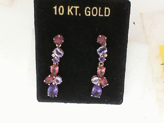 Colored Stone Earring