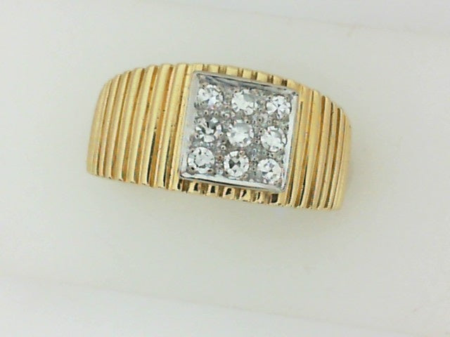 Diamond Fashion Rings  -  Men'