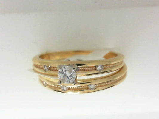 Diamond Wedding Set Complete