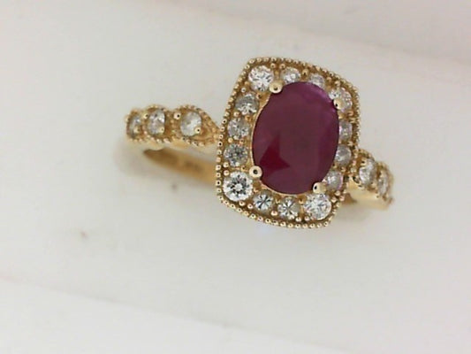 Colored Stone Rings  -  Women'