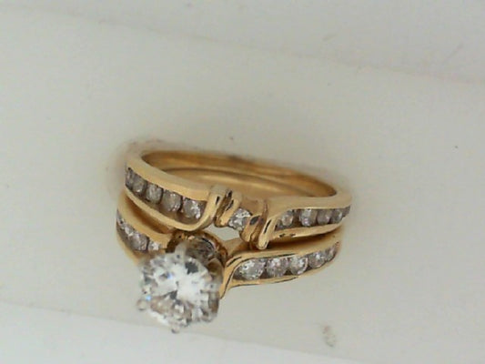 Diamond Wedding Set Complete