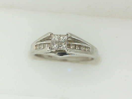 Diamond Wedding Bands  -  Women'