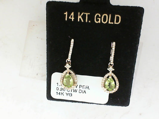 Colored Stone Earring