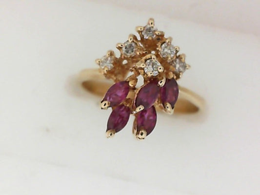 Colored Stone Rings  -  Women'