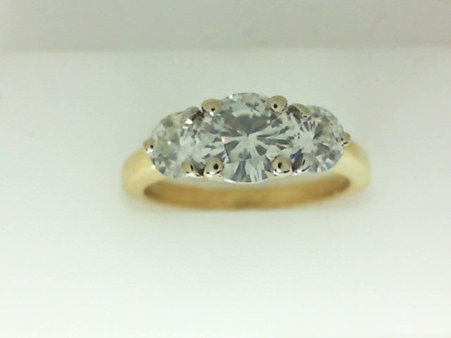 Gold Wedding Bands  -  Women'